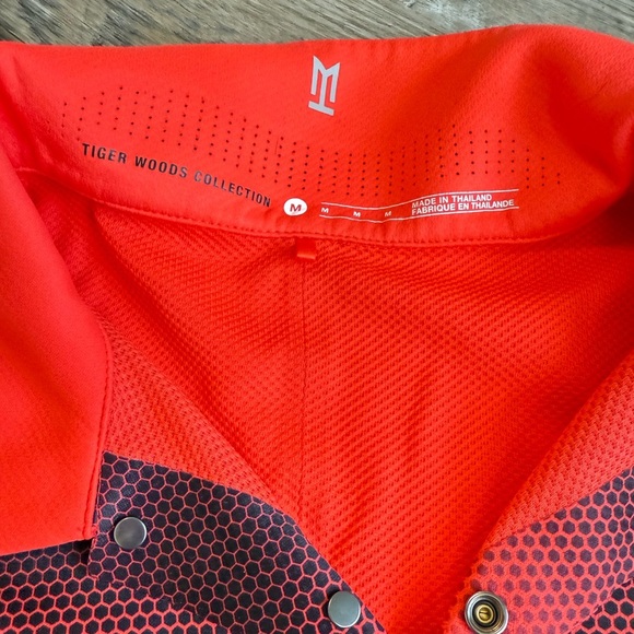 Nike Men's Red Dri-FIT Polo - Picture 3 of 4